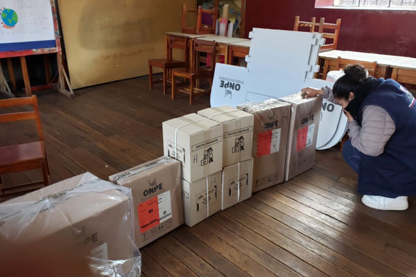 ODPE Cusco inicio despliegue de material electoral en Anta, Cusco y Paruro