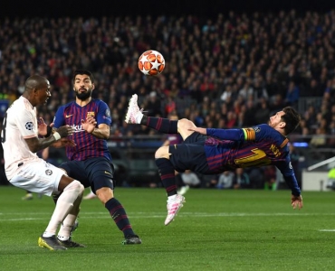 Champion's League: Messi destruye al Manchester United y el Barcelona se mete en semis