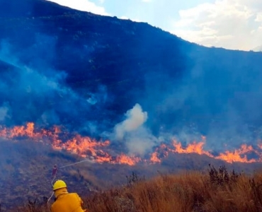 SERFOR:  Cusco es la Región que más alertas emitió por incendios forestales 