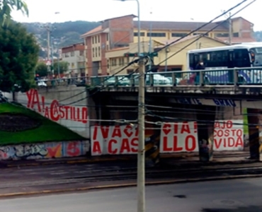 Siguen apareciendo pintas pidiendo la vacancia presidencial en Cusco 