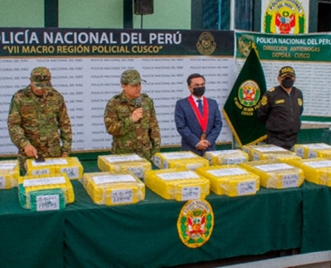 Golpe al narcotráfico: Policías hallan en vivienda 410 kilos de clorhidrato de cocaína que fue traída desde el VRAEM  